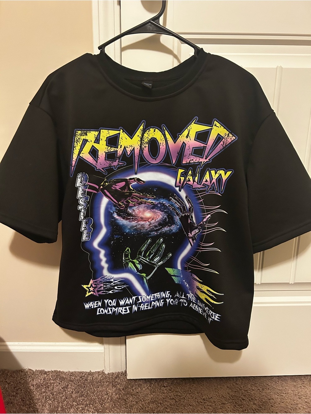ROMWE Super Crop T-Shirt(Small)